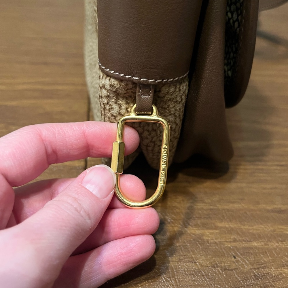 Borbonese Redwall Handbag Includes Certificate Of… - image 7